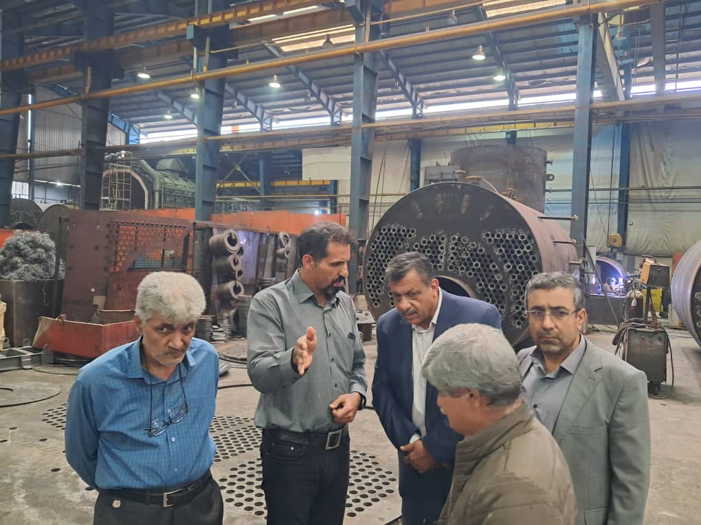 بازدید هیات مدیره انجمن از شرکت دابو صنعت